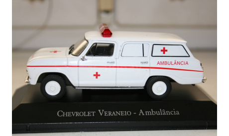1/43 Chevrolet Veraneio-Ambulancia - Бразилия - ALTAYA, масштабная модель, scale43