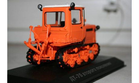 1/43 ДТ-75 ТРАКТОРЫ №19 HACHETTE, масштабная модель, scale43