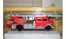 1/43 Mercedes-Benz L1519 fire department Hamburg with telescopic ladder - HACHETTE, масштабная модель, scale43