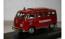 1/43 Volkswagen T1 Samba Feuerwehr Ingolstadt (1962) - LUCKY DIE CAST, масштабная модель, scale43