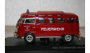 1/43 Volkswagen T1 Samba Feuerwehr Ingolstadt (1962) - LUCKY DIE CAST, масштабная модель, scale43