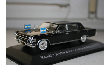 1/43 Rambler Ambassador Presidencial (1977) Аргентина - ALTAYA, масштабная модель, scale43