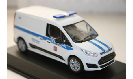 1/43 FORD TRANSIT CONNECT (2014)-Полиция-Конверсия, масштабная модель, scale43