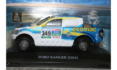 1/43 FORD RANGER №349 (2016) -DAKAR- Premium Collectibles, масштабная модель, scale43