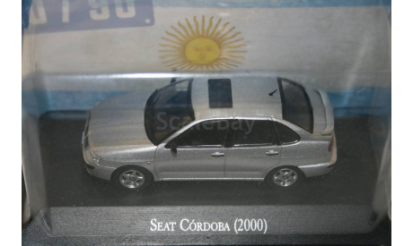 1/43 Seat Cordoba (2000)- Аргентина - ALTAYA, масштабная модель, scale43