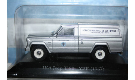 1/43 IKA Jeep T 80-YPF (1967) Аргентина - ALTAYA, масштабная модель, scale43