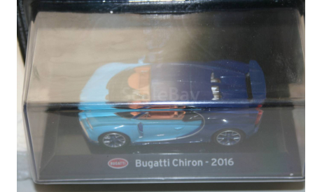 1/43 Bugatti Chiron- (2016) - ALTAYA, масштабная модель, scale43