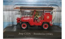 1/43 Jeep CJ2A-Bomberos(1946)- Аргентина - ALTAYA, масштабная модель, scale43