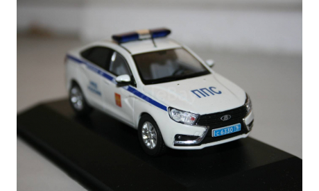 1/43 LADA VESTA-ЛАДА ВЕСТА ППС - Конверсия, масштабная модель, DeAgostini, scale43
