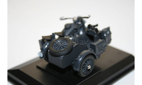 1/43 BMW R75 motorcycle with side -бокс-Cararama(Hongwell), масштабная модель, scale43