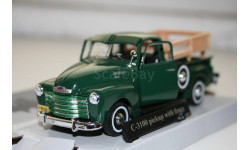 1/43 Chevrolet C-3100 Pickup with fence green -Cararama(Hongwell)