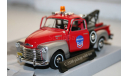 1/43 Chevrolet C-3100 Pickup with tow red -Эвакуатор-Cararama(Hongwell), масштабная модель, scale43