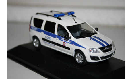 1/43 LADA LARGUS Полиция - Конверсия, масштабная модель, DeAgostini, scale43