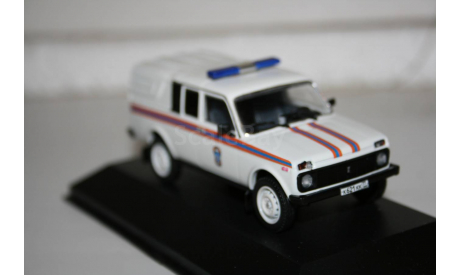 1/43 ВАЗ-2329 (МЧС) - Конверсия, масштабная модель, DeAgostini, scale43