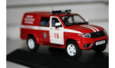 1/43 УАЗ ПИКАП Пожарный - Конверсия, масштабная модель, DeAgostini, scale43