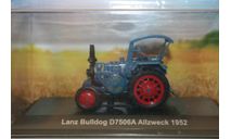 1/43 Lanz Buldog D7506A Allzweck (1952) ТРАКТОРЫ №57 - HACHETTE, масштабная модель, scale43