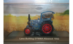 1/43 Lanz Buldog D7506A Allzweck (1952) ТРАКТОРЫ №57 - HACHETTE