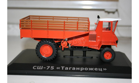 1/43 СШ-75 Таганрожец ТРАКТОРЫ №80 HACHETTE, масштабная модель трактора, scale43
