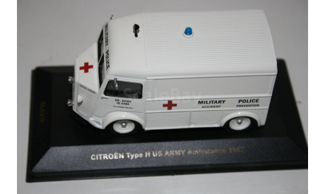 1/43 CITROEN Type H US ARMY Ambulance(1967) - CLC 211 IXO, масштабная модель, Citroën, IXO Road (серии MOC, CLC), scale43