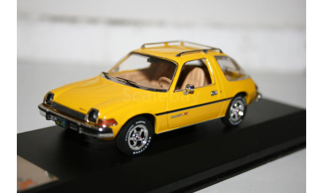 1/43 AMC PACER X(1975)YELLOW-PRD124 - PREMIUM X, масштабная модель, scale43