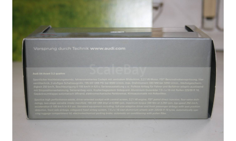 1/43 Audi A4 Avant-Elssilber- MINICHAMPS, масштабная модель, scale43