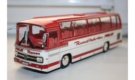 1/43 MERCEDES-BENZ O302 ’Pulay Reisen’ Germany (1972) - серия «Autobus et autocars du Monde» Altaya, масштабная модель, Hachette, scale43