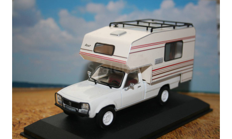 1/43 Peugeot 504 Dangel-Azur-1983- Hachette №8 Camping-cars, масштабная модель, scale43