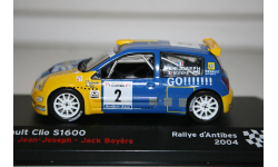 1/43 Renault Clio S1600 #2 Rallye d Antibes 2004 ALTAYA