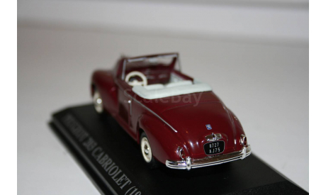1/43 Peugeot 203 Cabriolet (1953) - Altaya, масштабная модель, scale43