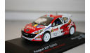 1/43 Peugeot 207 S2000 #2 (Nicolas Voullloz-Nicolas Klinger) Rallye d Ypres 2008 ALTAYA, масштабная модель, scale43