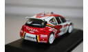 1/43 Peugeot 207 S2000 #2 (Nicolas Voullloz-Nicolas Klinger) Rallye d Ypres 2008 ALTAYA, масштабная модель, scale43