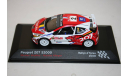 1/43 Peugeot 207 S2000 #2 (Nicolas Voullloz-Nicolas Klinger) Rallye d Ypres 2008 ALTAYA, масштабная модель, scale43