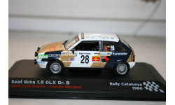 1/43 Seat Ibiza 1.5 GLX Gr.B #28 (Jose Luis Granta-Toas Morales) Rally Catalunya 1986 ALTAYA