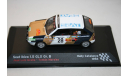 1/43 Seat Ibiza 1.5 GLX Gr.B #28 (Jose Luis Granta-Toas Morales) Rally Catalunya 1986 ALTAYA, масштабная модель, scale43