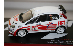 1/43 Fiat Punto S2000 #2(Miguel Fuster-Jose Vicente Medina)Rallye Costa Brava-Lioret de Mar ALTAYA