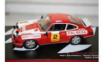 1/43 Porsche 911 carrera RS #2-Rally 2.000 Virajes,1974 ALTAYA, масштабная модель, scale43