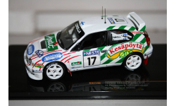 1/43 Toyota corolla WRC #17-Rally Finland,2000 RAC146 - IXO