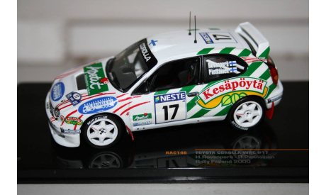 1/43 Toyota corolla WRC #17-Rally Finland,2000 RAC146 - IXO, масштабная модель, IXO Rally (серии RAC, RAM), scale43