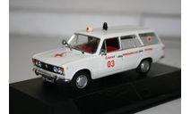 1/43 Polski Fiat 125p Скорая помощь- Конверсия, масштабная модель, DeAgostini, scale43