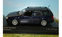 1/43 VW GOLF VARIANT (1999) 1 of 392 pcs - MINICHAMPS, масштабная модель, scale43, Volkswagen