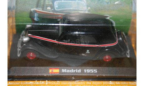 1/43 Citroen Traction Avant - Madrid 1955 - Taxi - Amercom, масштабная модель, Citroën, Altaya Taxi, scale43