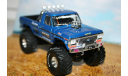 1/43 Ford F-250 Monster Truck Bigfoot #1 - blue - 1974 -GREENLIGHT, масштабная модель, Greenlight Collectibles, scale43