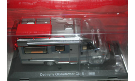 1/43 FIAT DUCATO Dethleffs Globetrotter CD S-1986- Hachette №59 Camping-cars, масштабная модель, scale43
