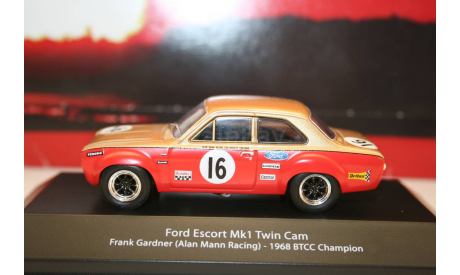 1/43 Ford Escort Mk1 Twin Cam #16-(BTCC)British Touring Car Champions,1968 ATLAS, масштабная модель, scale43