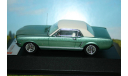 1/43 FORD MUSTANG 1965, Metallic Green/White -PRD232 - PREMIUM X, масштабная модель, scale43