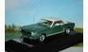 1/43 FORD MUSTANG 1965, Metallic Green/White -PRD232 - PREMIUM X, масштабная модель, scale43