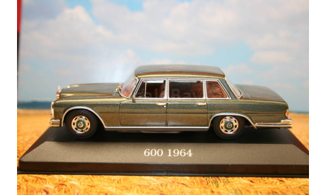 1/43 MERCEDES-BENZ 600 (W100) Baujahr 1963-1981 pinien grün - IXO, масштабная модель, scale43