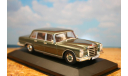 1/43 MERCEDES-BENZ 600 (W100) Baujahr 1963-1981 pinien grün - IXO, масштабная модель, scale43