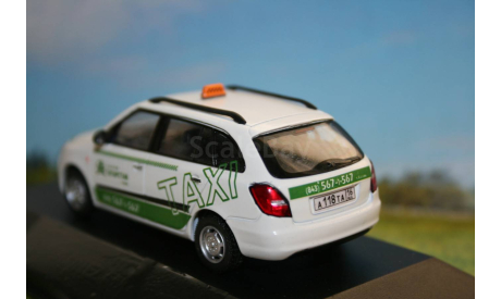 1/43 Skoda Fabia Combi-Taxi-Казань - Конверсия, масштабная модель, Škoda, Конверсия,Abrex, scale43