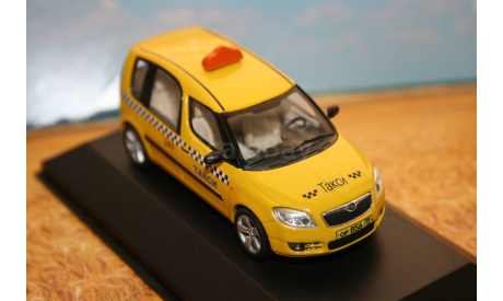 1/43 Skoda Roomster-Taxi - Конверсия, масштабная модель, Škoda, Конверсия,Abrex, scale43